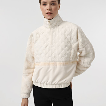Women's sweatshirt Larum beige 102505-125