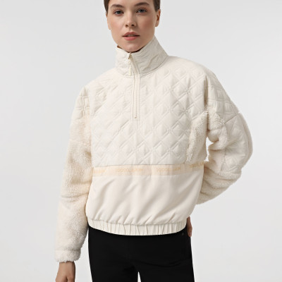Women's sweatshirt Larum beige 102505-125