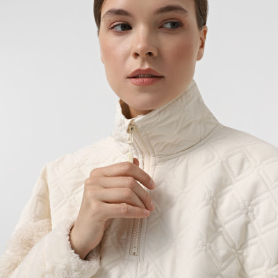 Women's sweatshirt Larum beige 102505-125