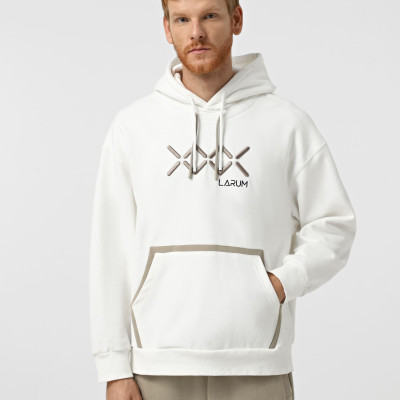 Men's sweatshirt Larum white 652505-100