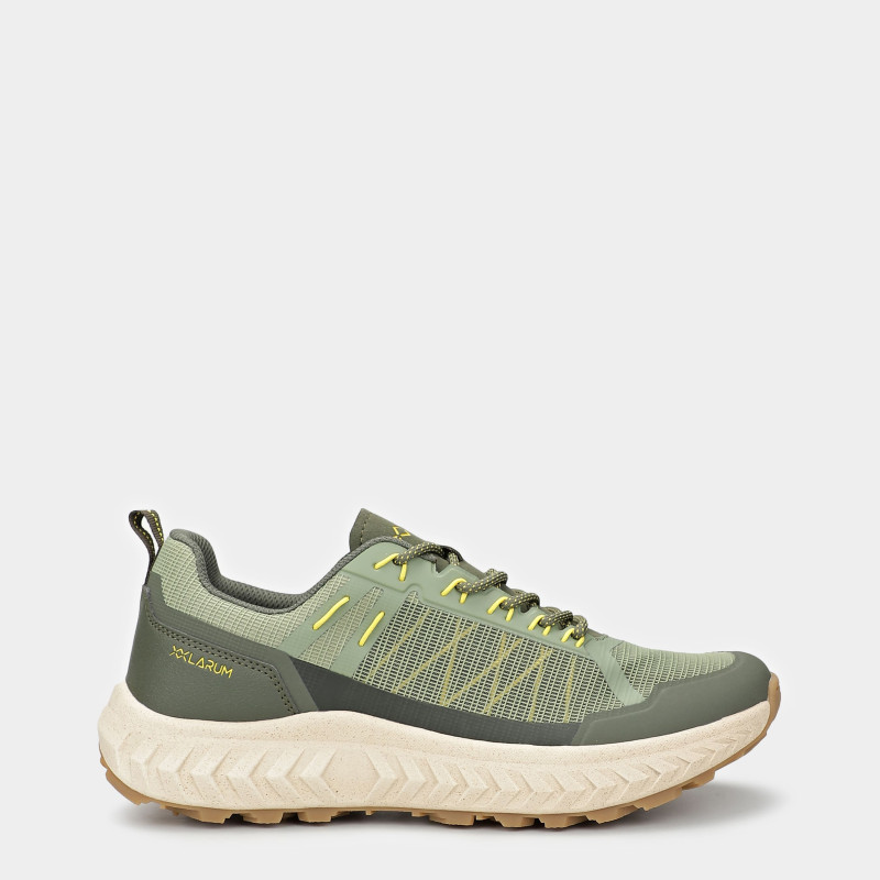 Men's low shoes Larum Braum green 462503-310