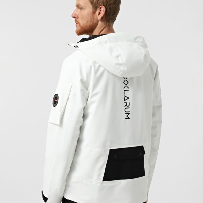 Men's jacket Larum Swift white 302502-100