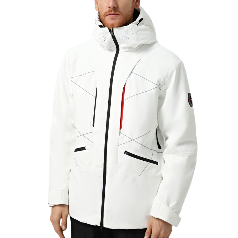 Men's jacket Larum Crest white 302504-100
