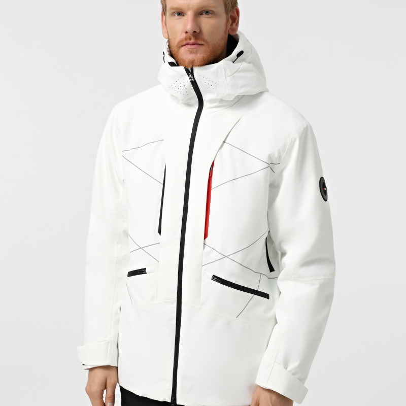 Men's jacket Larum Crest white 302504-100