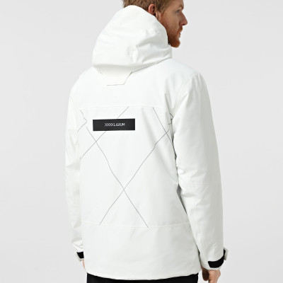 Men's jacket Larum Crest white 302504-100