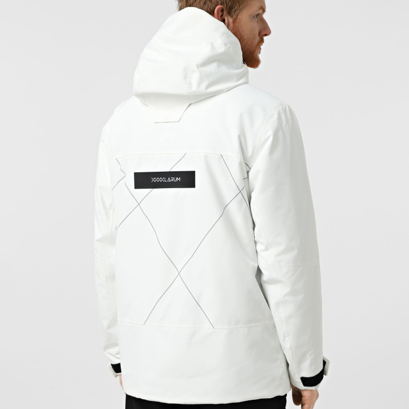 Men's jacket Larum Crest white 302504-100