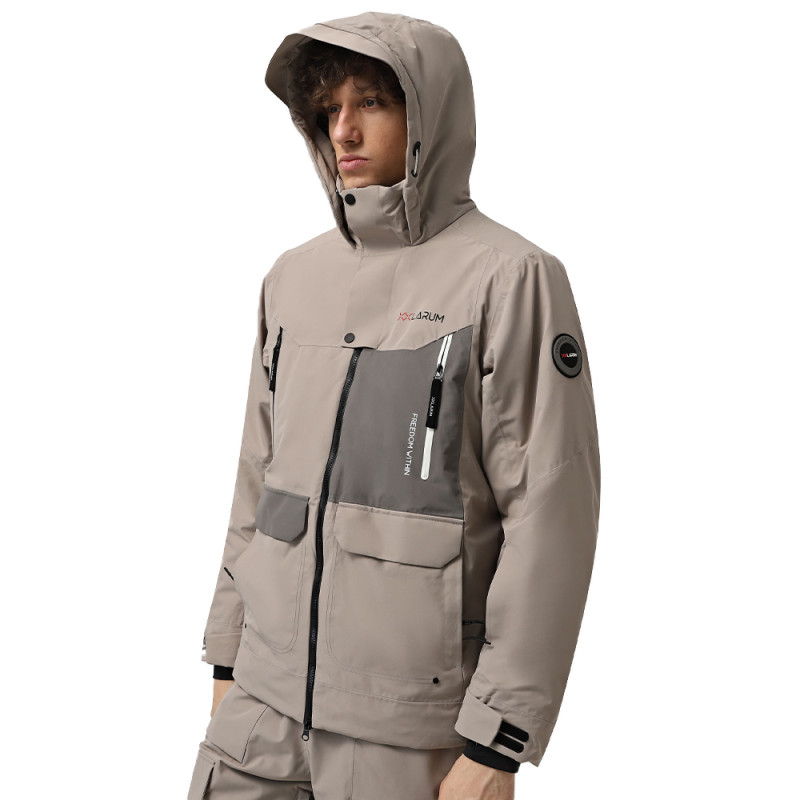Men's jacket Larum Thrive beige 302505-125