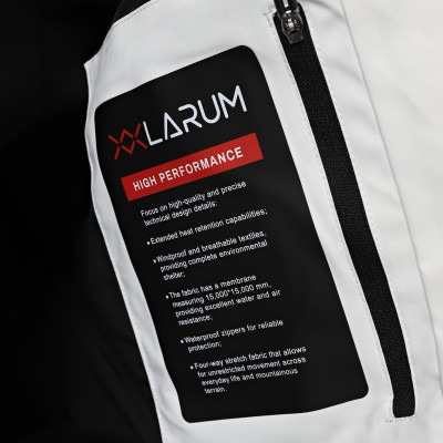 Women's jacket Larum Grit white 302508-100
