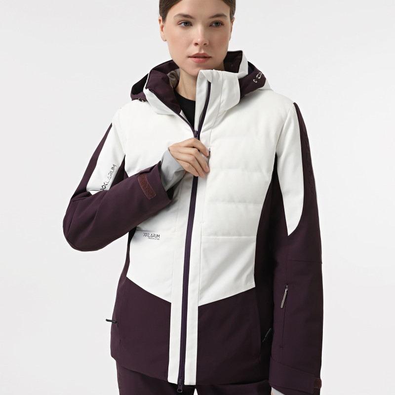 Women's jacket Larum Andes white 554508-100