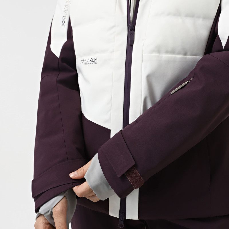 Women's jacket Larum Andes white 554508-100