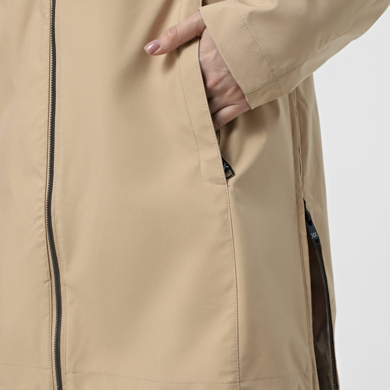 Women's windbreaker Larum Moulin beige 422506-125