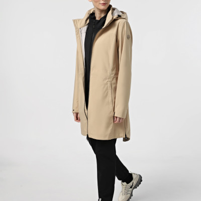 Women's windbreaker Larum Moulin beige 422506-125