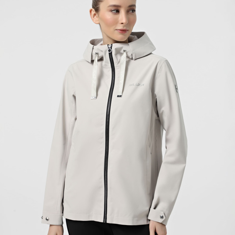 Women's windbreaker Larum Pacuta light gray 422507-011