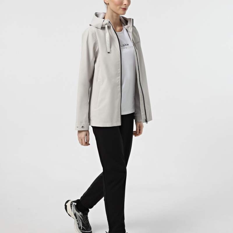 Women's windbreaker Larum Pacuta light gray 422507-011