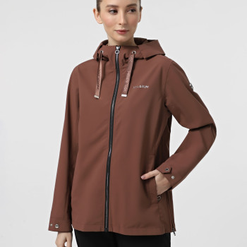 Women's windbreaker Larum Pacuta brown 422507-200