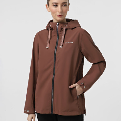 Women's windbreaker Larum Pacuta brown 422507-200