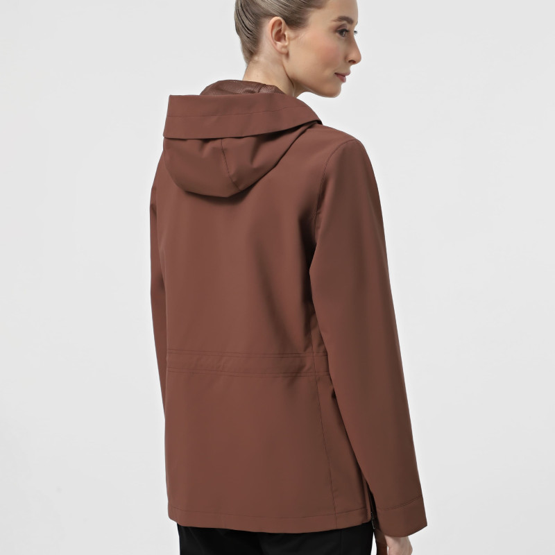 Women's windbreaker Larum Pacuta brown 422507-200
