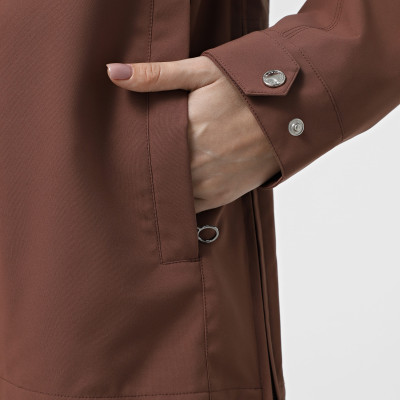 Women's windbreaker Larum Pacuta brown 422507-200