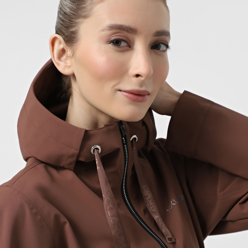 Women's windbreaker Larum Pacuta brown 422507-200