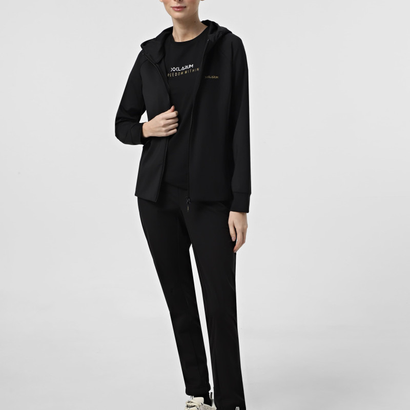 Women's sweatshirt Larum Evelyn black 102519-010