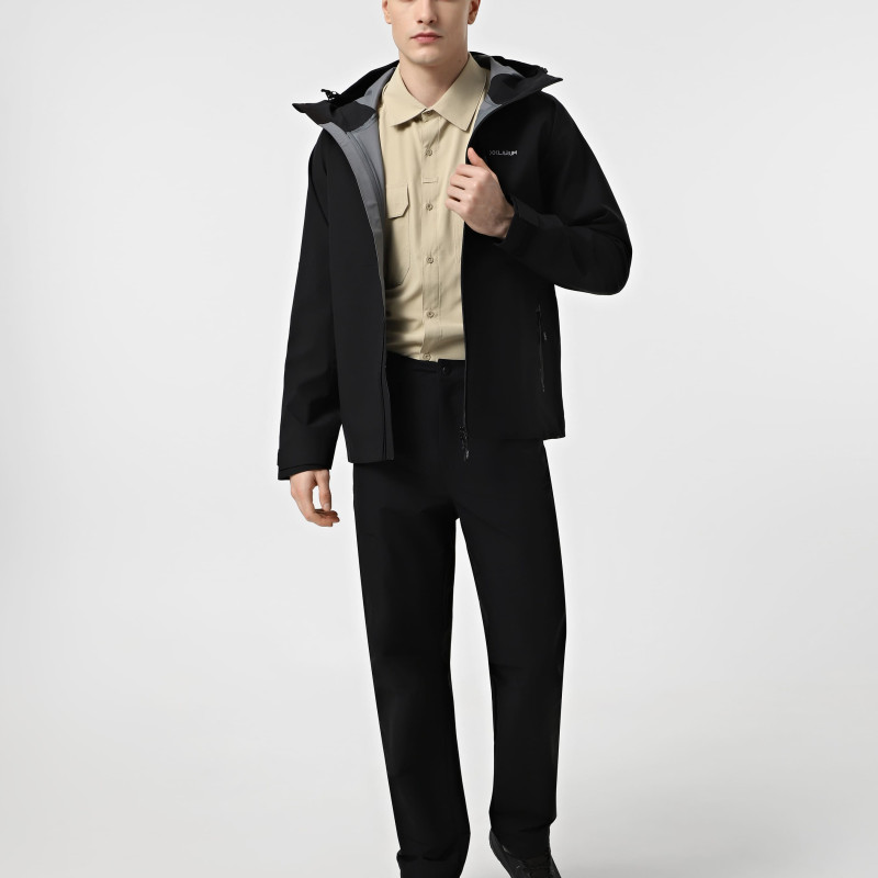 Men's windbreaker Larum Vesper black 102508-010