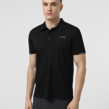 Men's polo shirt Larum Quillon black 102512-010