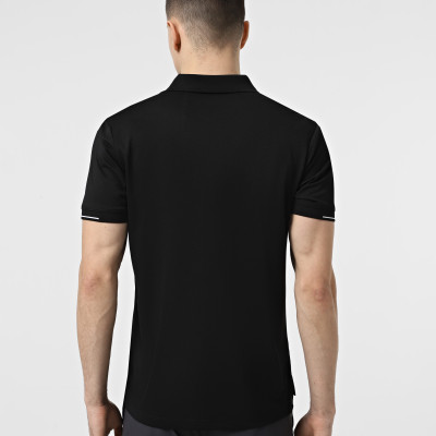 Men's polo shirt Larum Quillon black 102512-010