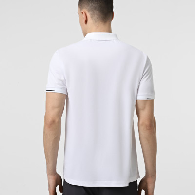 Men's polo shirt Larum Quillon white 102512-100
