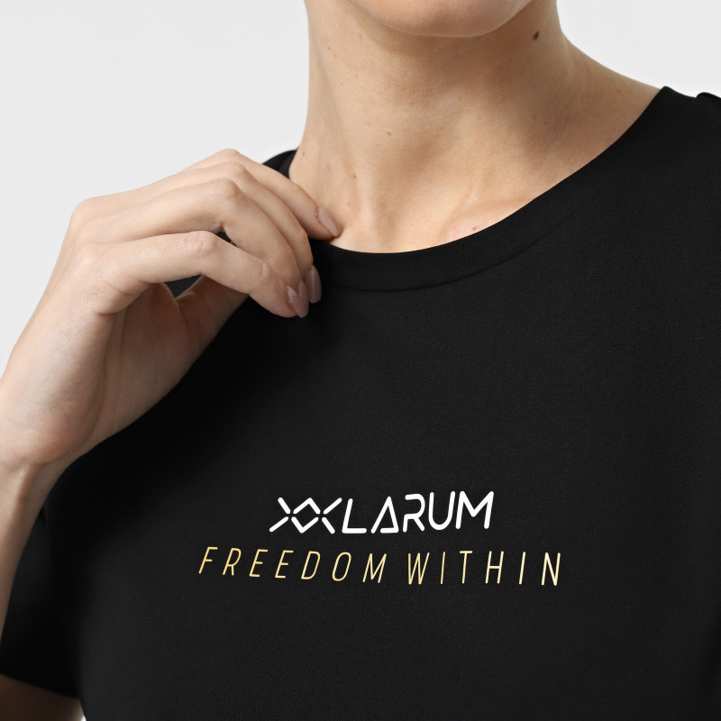 Women's T-shirt Larum Astrid black 102513-010