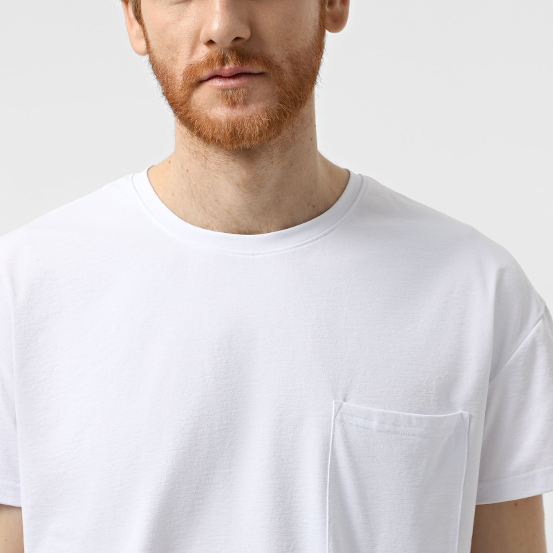 Men's T-shirt Larum Declan white 172515-100