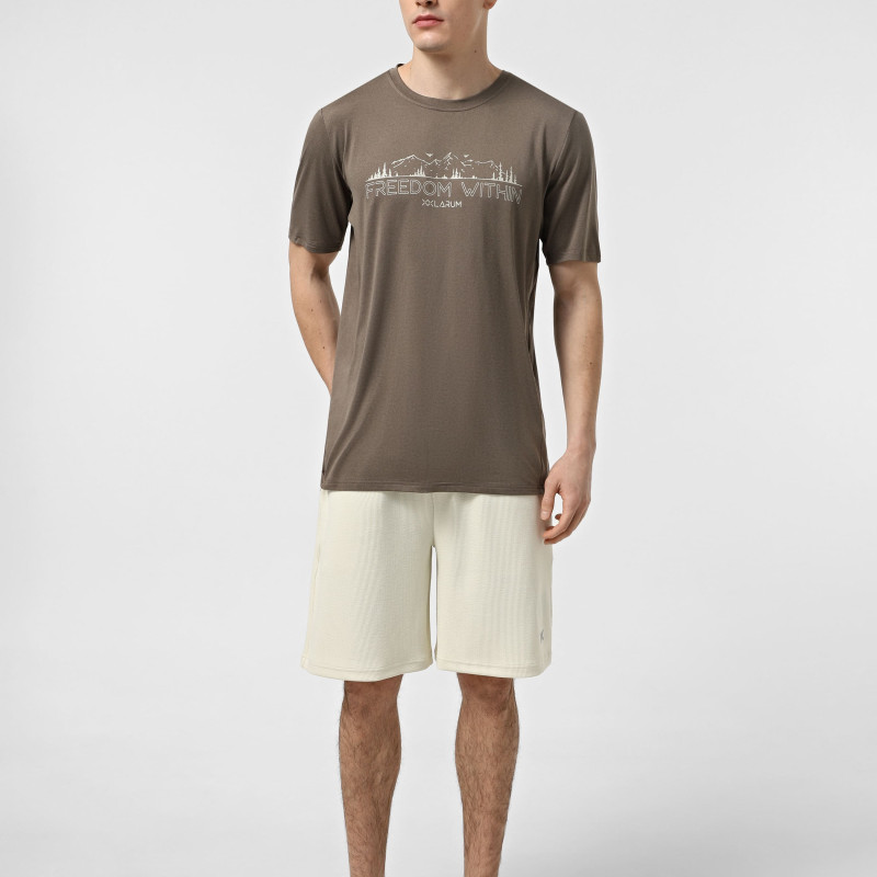Men's T-shirt Larum Dylan brown 942501-200