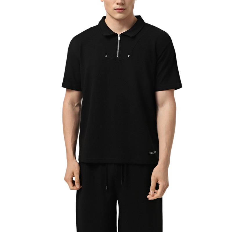 Men's polo shirt Larum Evander black 792505-010