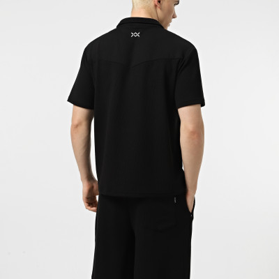 Men's polo shirt Larum Evander black 792505-010