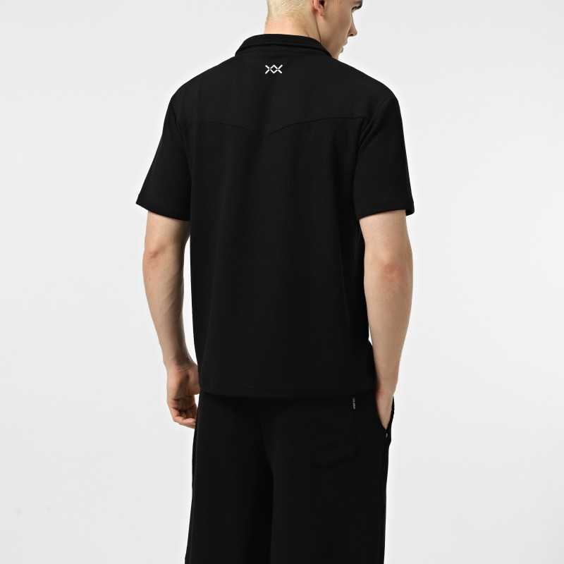 Men's polo shirt Larum Evander black 792505-010