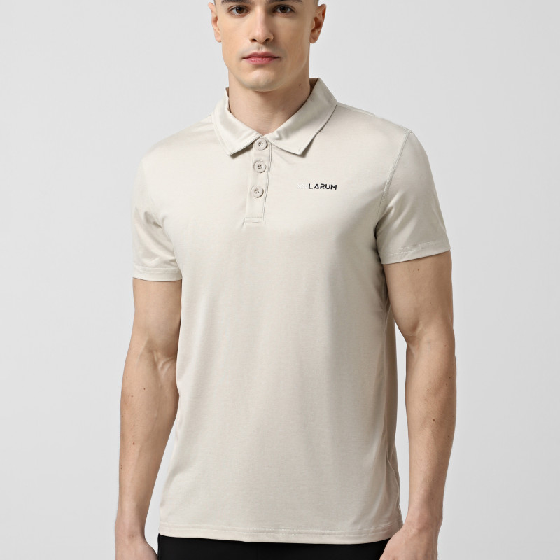 Men's polo shirt Larum Gaston beige 942503-125