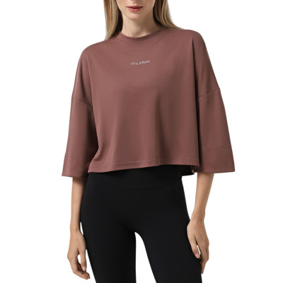 Long sleeve T-shirt Larum Bariloche brown 942508-200