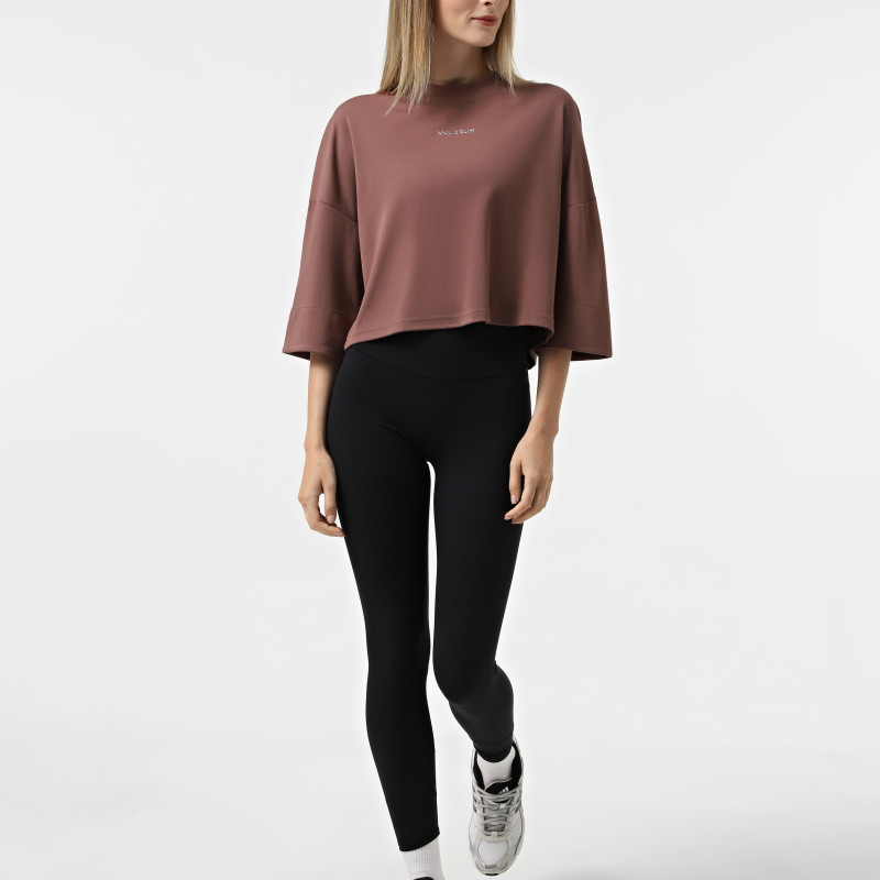 Long sleeve T-shirt Larum Bariloche brown 942508-200