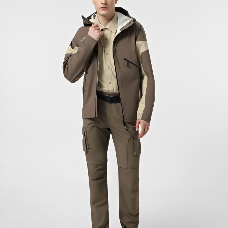 Cortavientos de hombre Larum Atticus marrón 162503-200