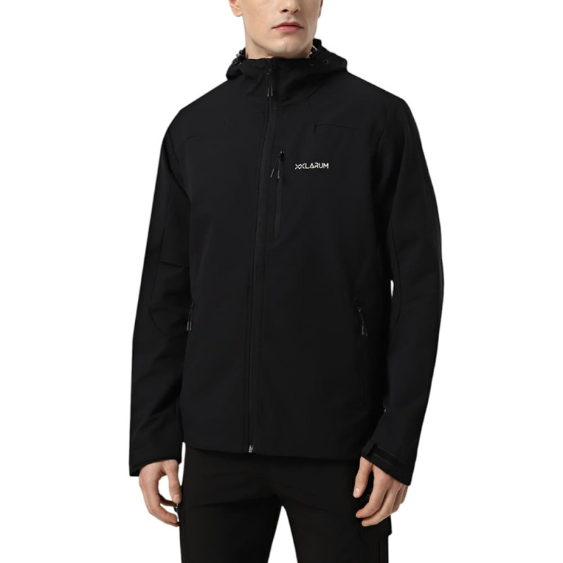 Cortavientos para hombre Larum Albus negro 162506-010