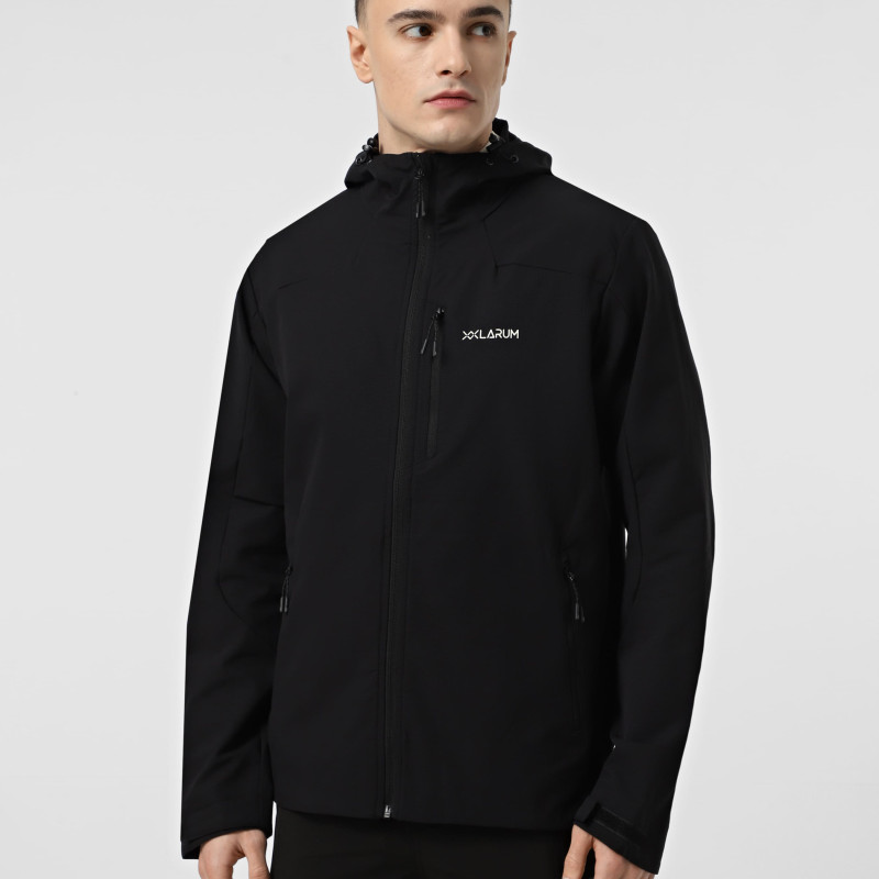 Cortavientos para hombre Larum Albus negro 162506-010