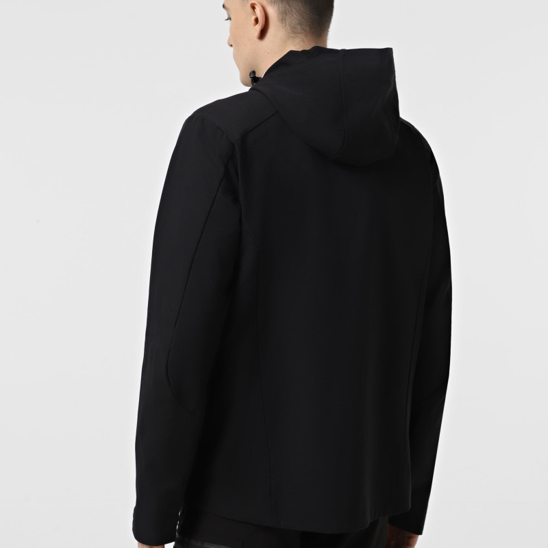 Cortavientos para hombre Larum Albus negro 162506-010