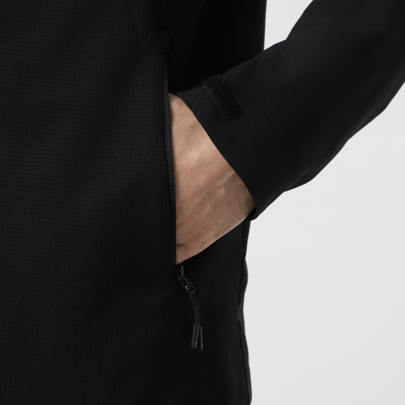 Cortavientos para hombre Larum Albus negro 162506-010