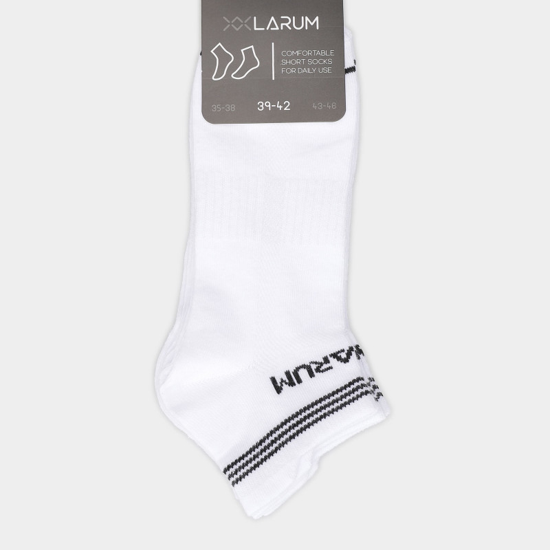 Larum Rocky 3P socks white 252509-100