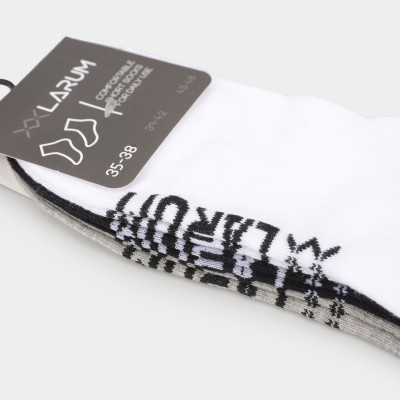 Socks Larum Cooper 3P multicolor 252510-111