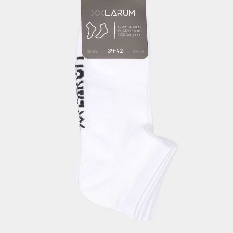Larum Cooper 3P socks white 252510-100