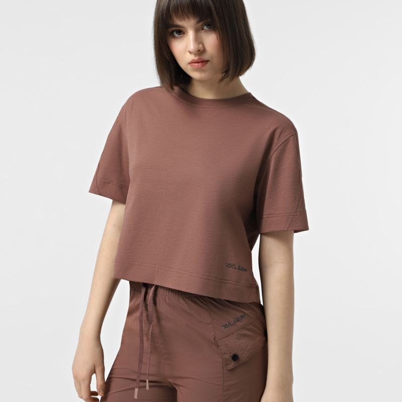 Women's T-shirt Larum Katniss brown 172523-200