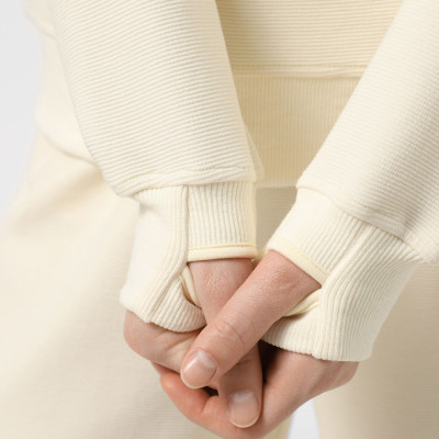 Women's sweatshirt Larum Medea milky 372504-121