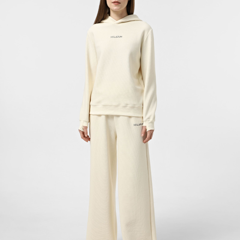 Pantalones de mujer Larum Medea lechoso 372505-121