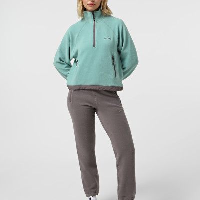 Women's sweatshirt Larum Allure green 372506-310