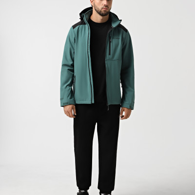 Men's windbreaker Larum Aether green 432503-310